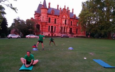 Tweede conditietraining in het park zet TTC Hoeilaart op weg voor het nieuwe seizoen