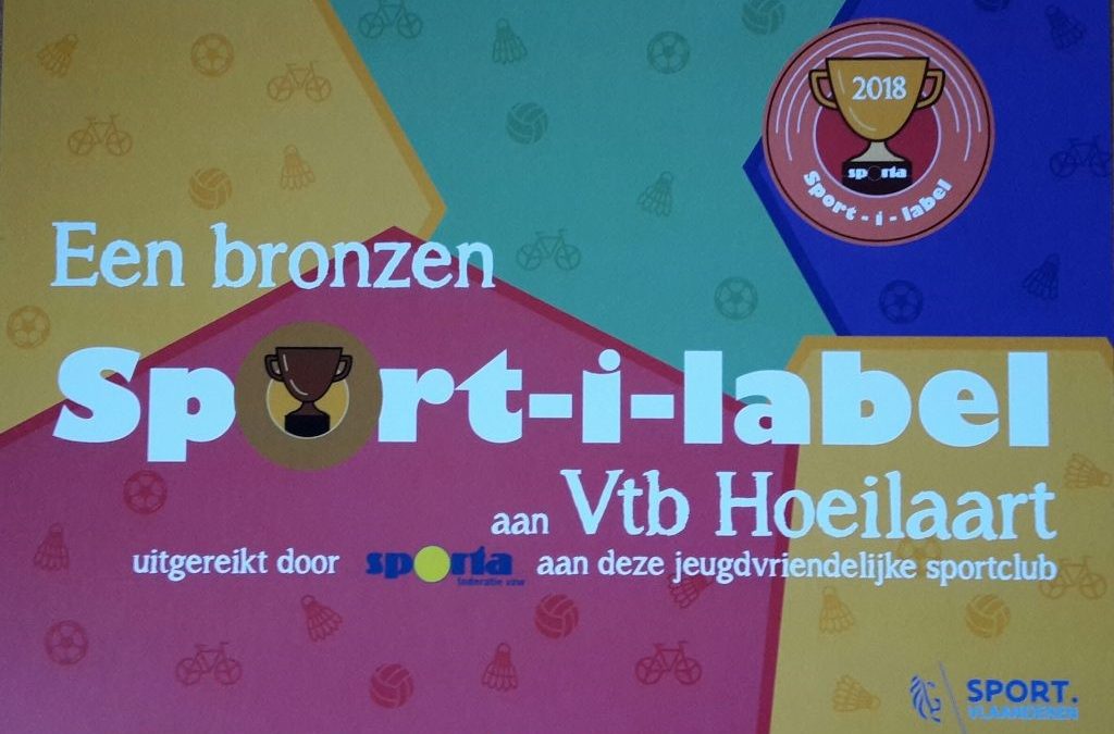 TTC HOEILAART BEKROOND VOOR ZIJN JEUGDWERKING